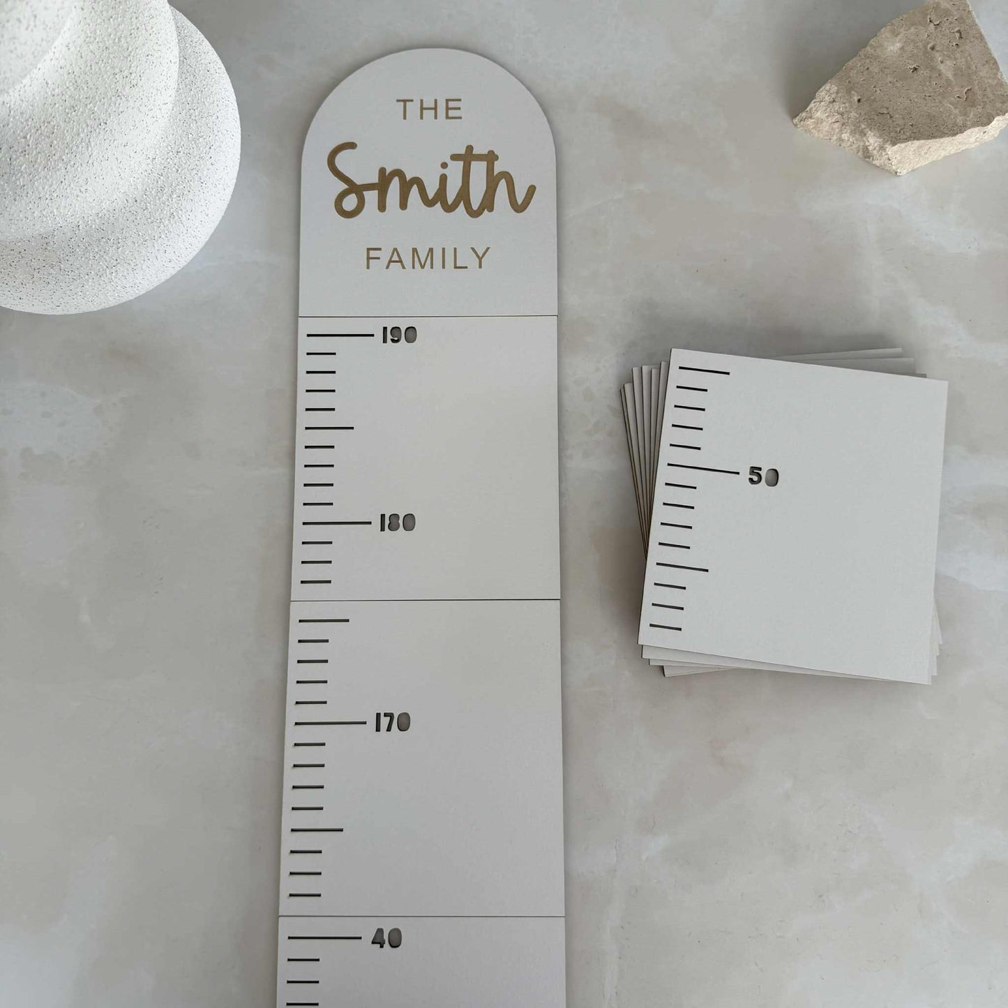 Family Height Chart