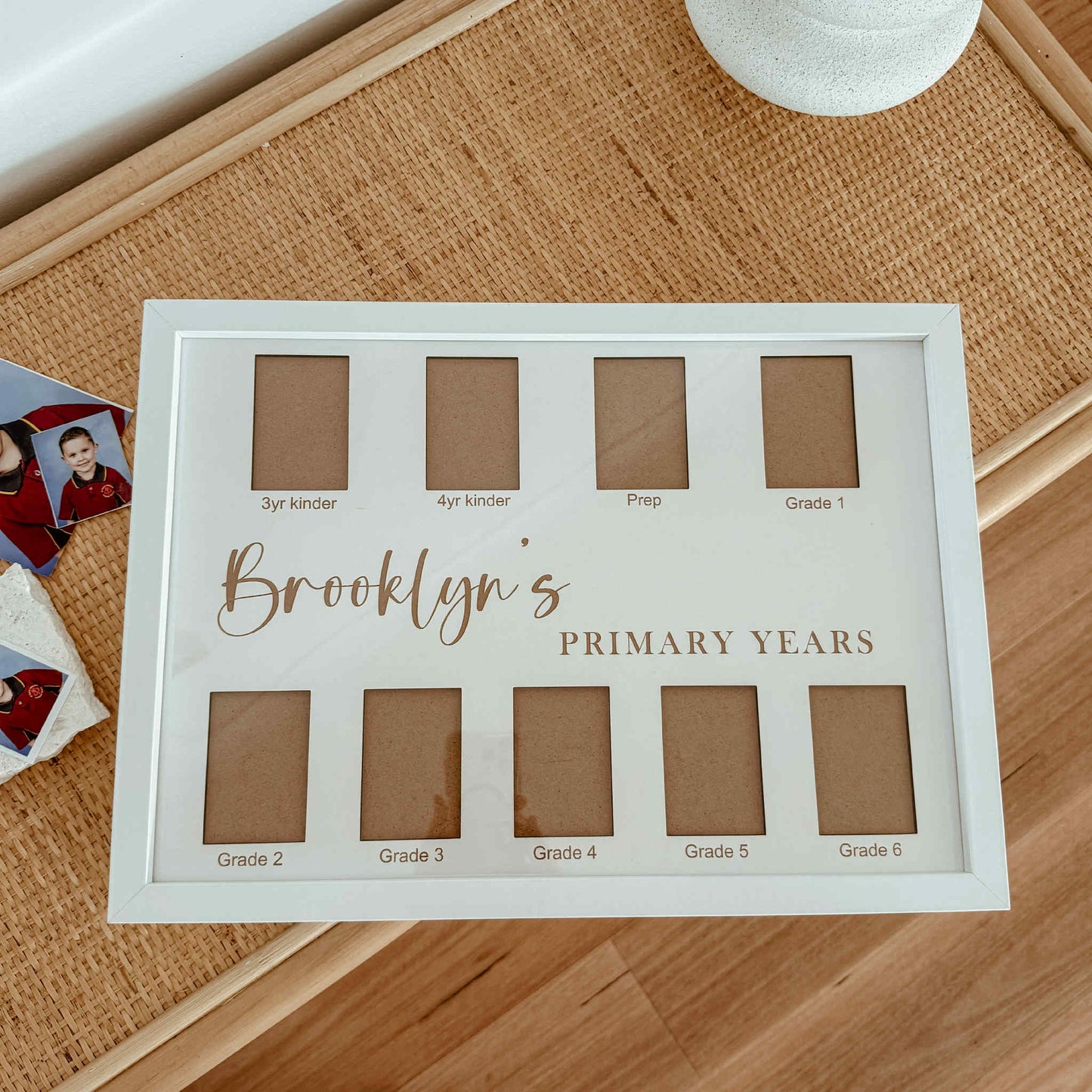 School Years Photo Frame | suits from 6 to 12 photos