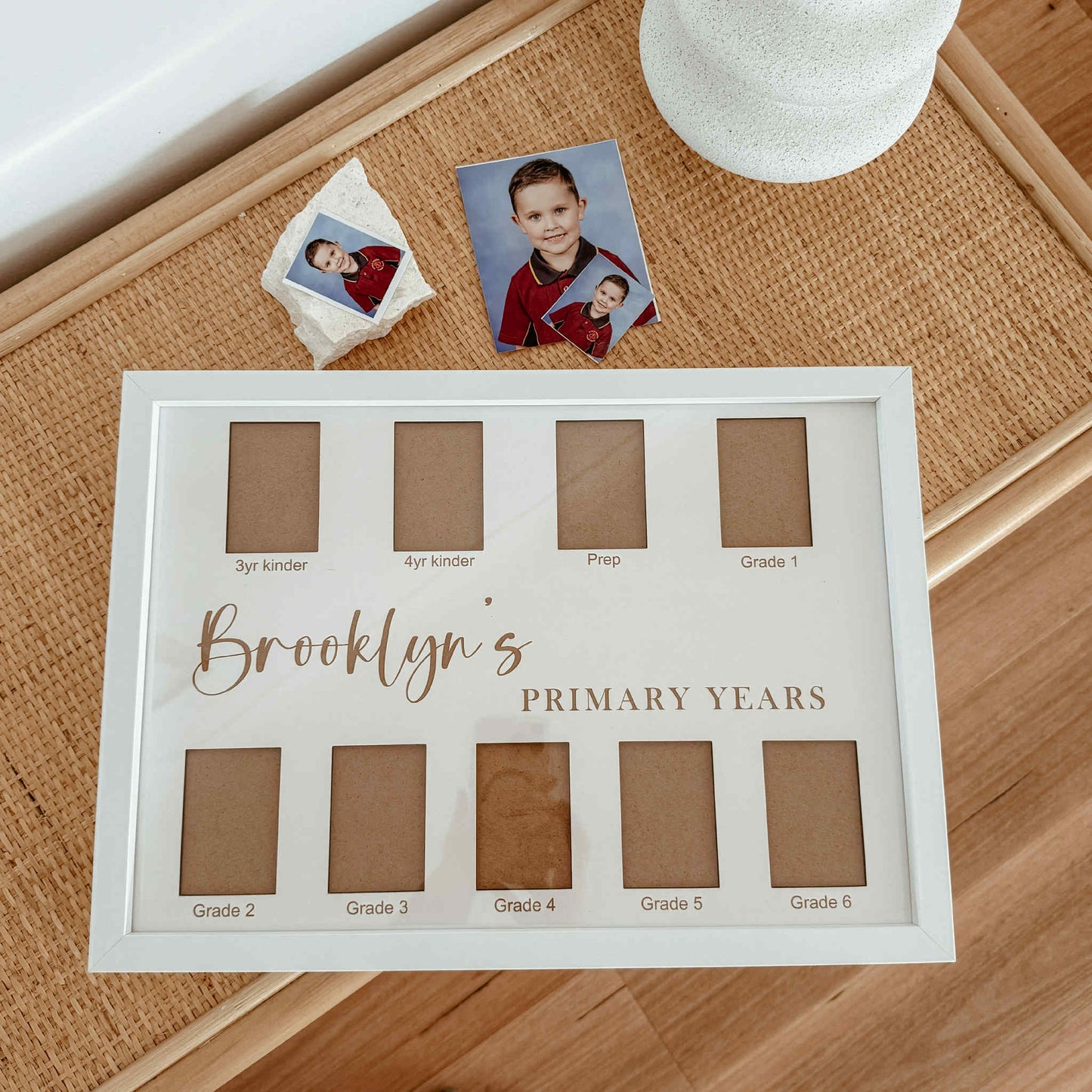School Years Photo Frame | suits from 6 to 12 photos