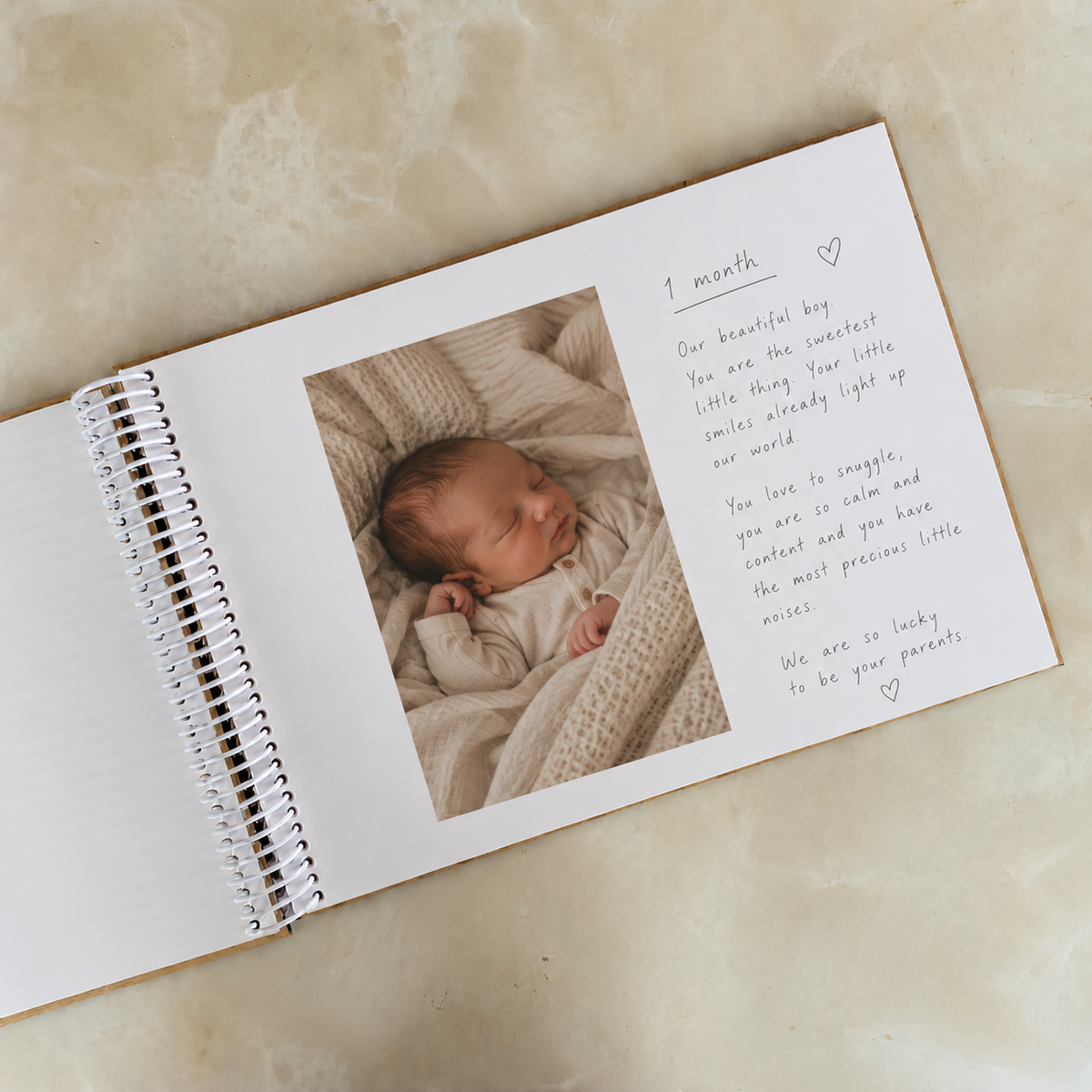 Memory book - baby's first year