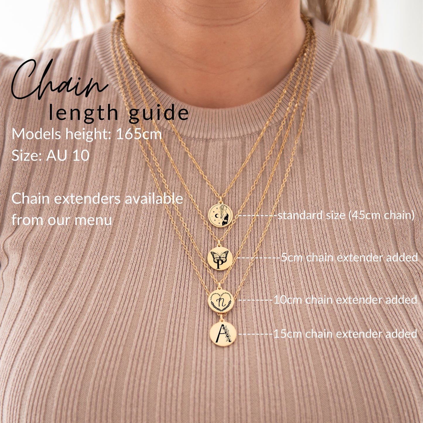 Combined family birth flower bouquet necklace