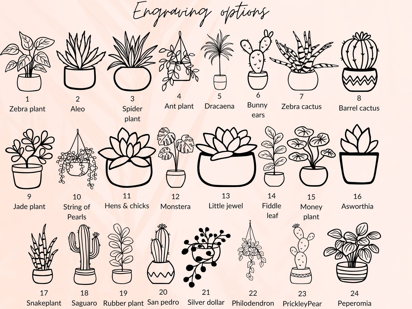 Plant mum necklace