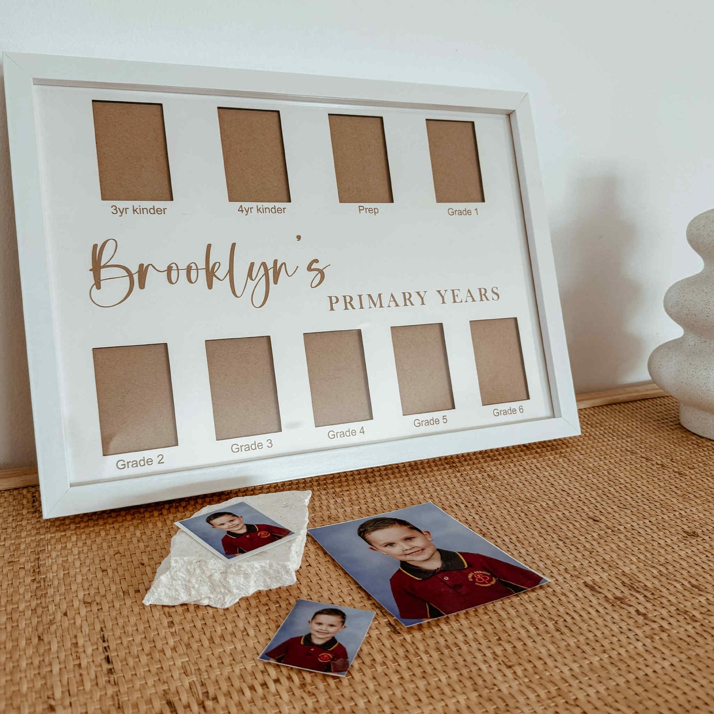 School Years Photo Frame | suits from 6 to 12 photos
