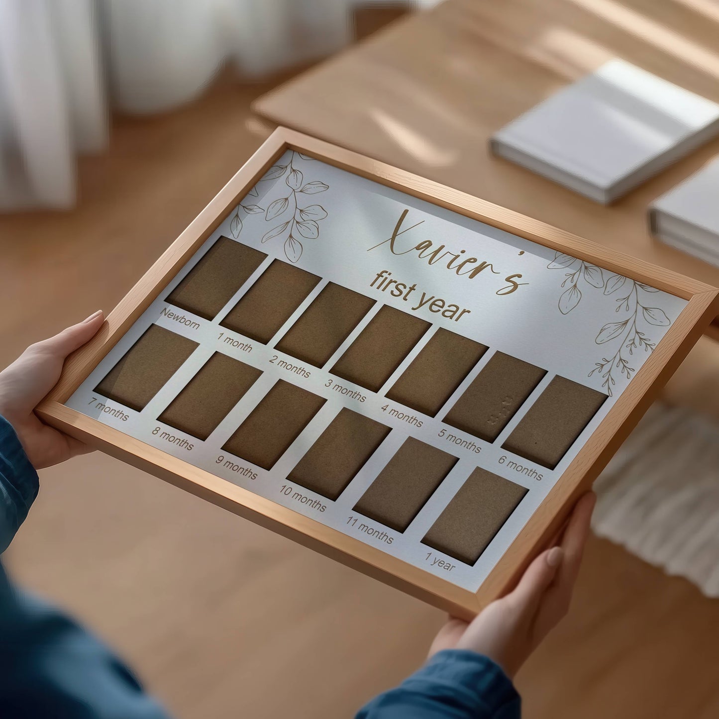 Babys First Year Milestone Photos