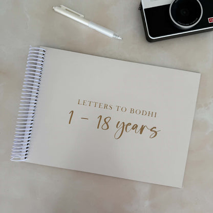 Memory book - letters to you 1 - 18 years