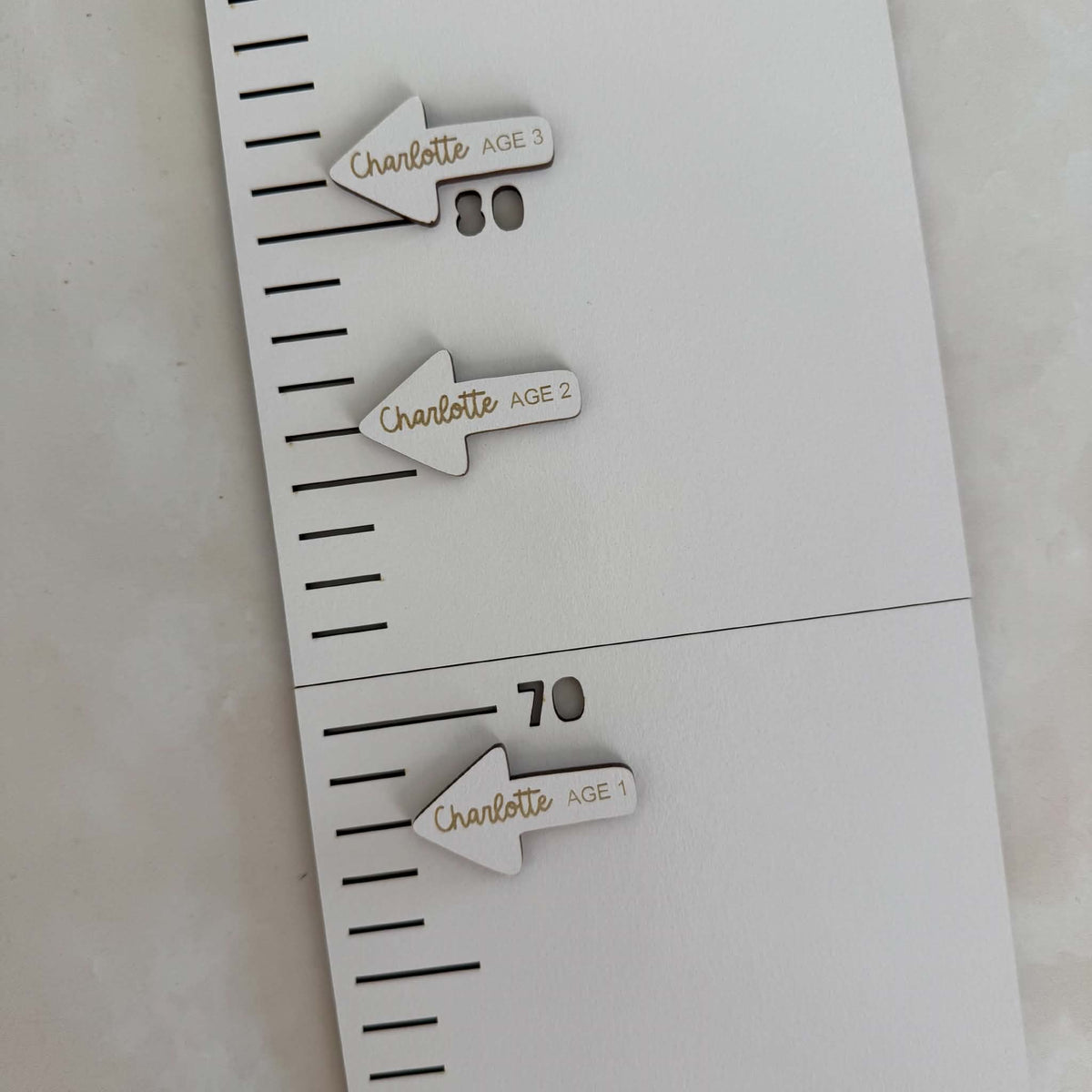 Height Chart Markers - Birth to 21 Years - Aarow