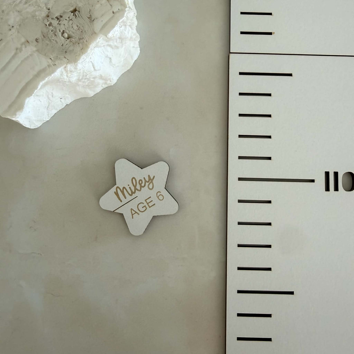 Height Chart Markers - Birth to 21 Years - Star