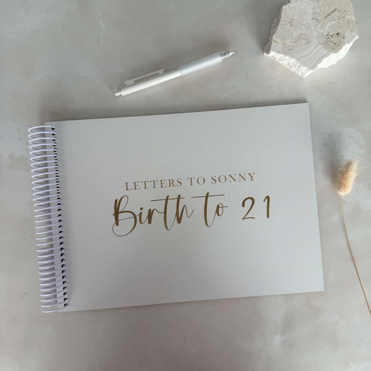 Memory book - letters to you birth - 21