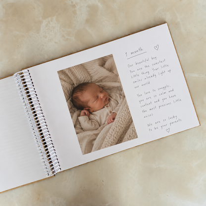 Memory book - baby's first year