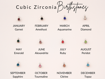 Cresent moon zodiac necklace