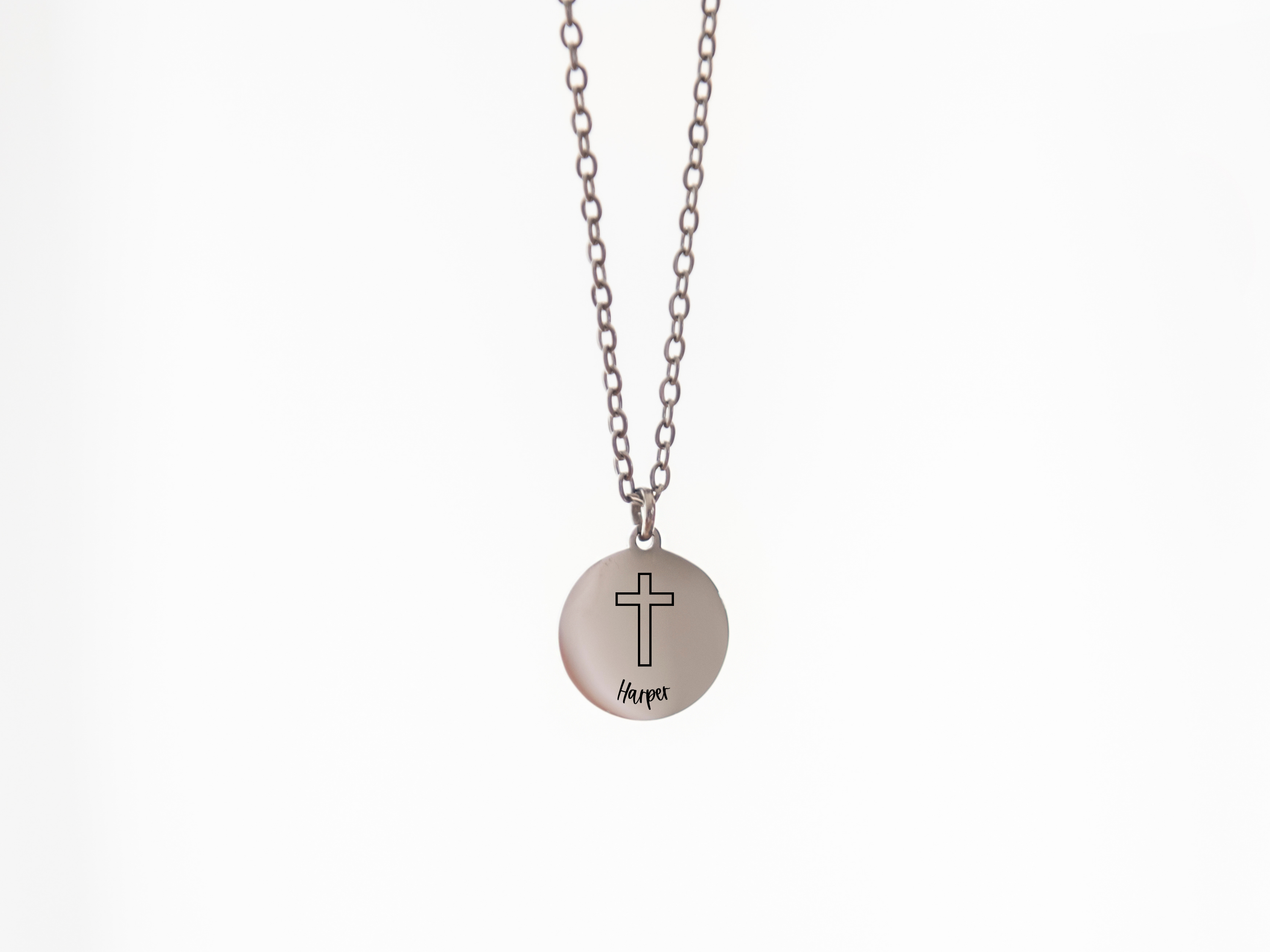 Cross necklace – Spencer and stone