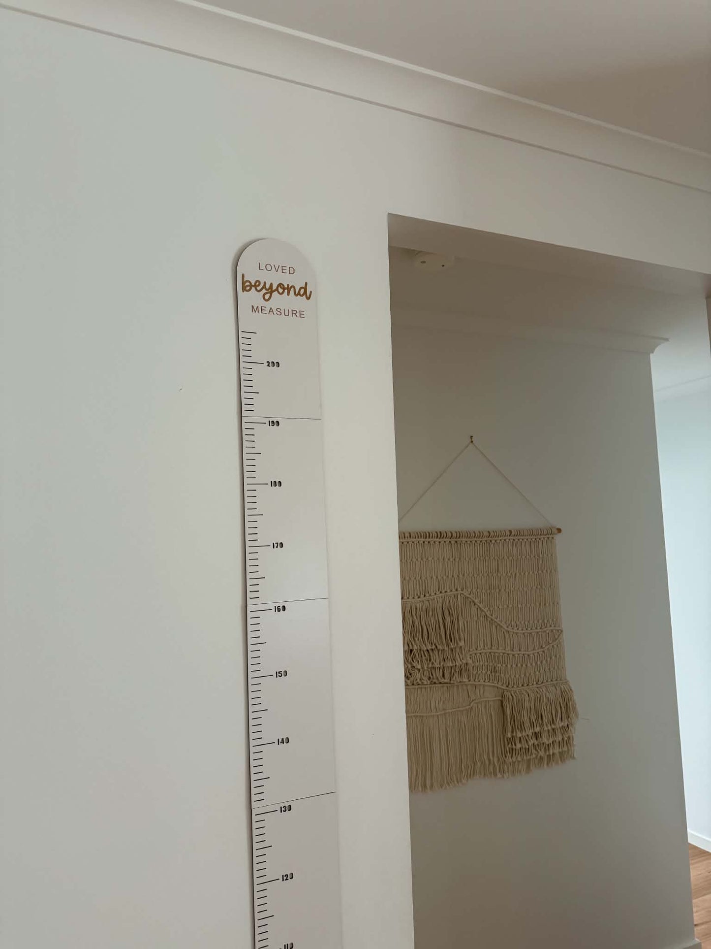 Loved Beyond Measure Height Chart