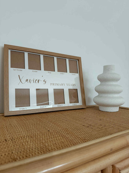 School Years Photo Frame | suits from 6 to 10 photos