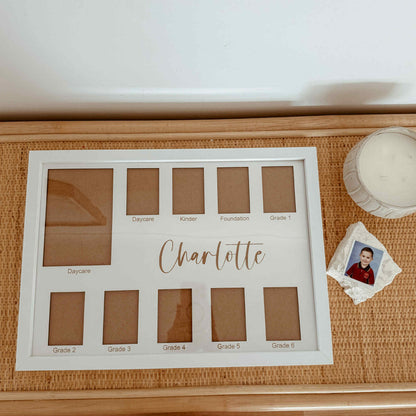 School Years Photo Frame | suits from 6 to 11 photos
