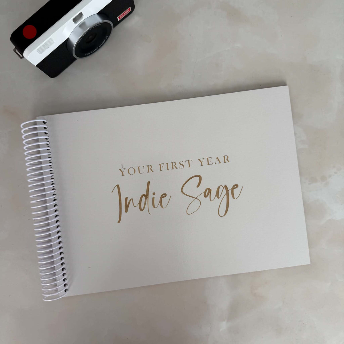 Memory book - baby's first year