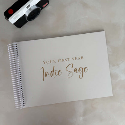 Memory book - baby's first year