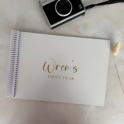 Memory book - baby's first year